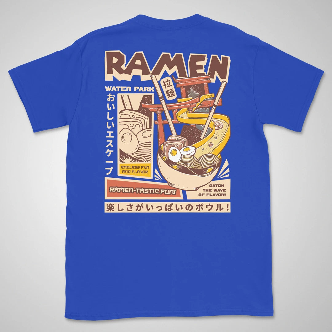 Ramen Water Park | back print ❀ T-shirt