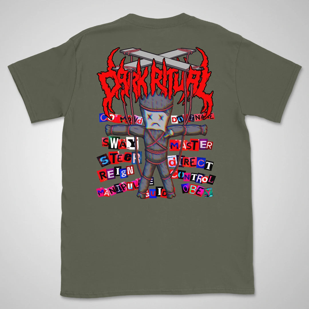 Dark Ritual | back print ❀ T-shirt
