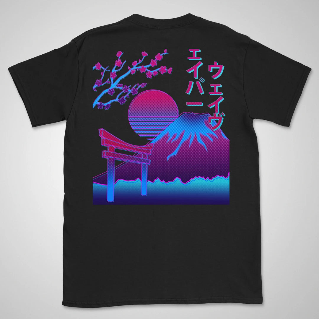 Mt. Vapor-Fuji Gen1 | back print ❀ T-shirt