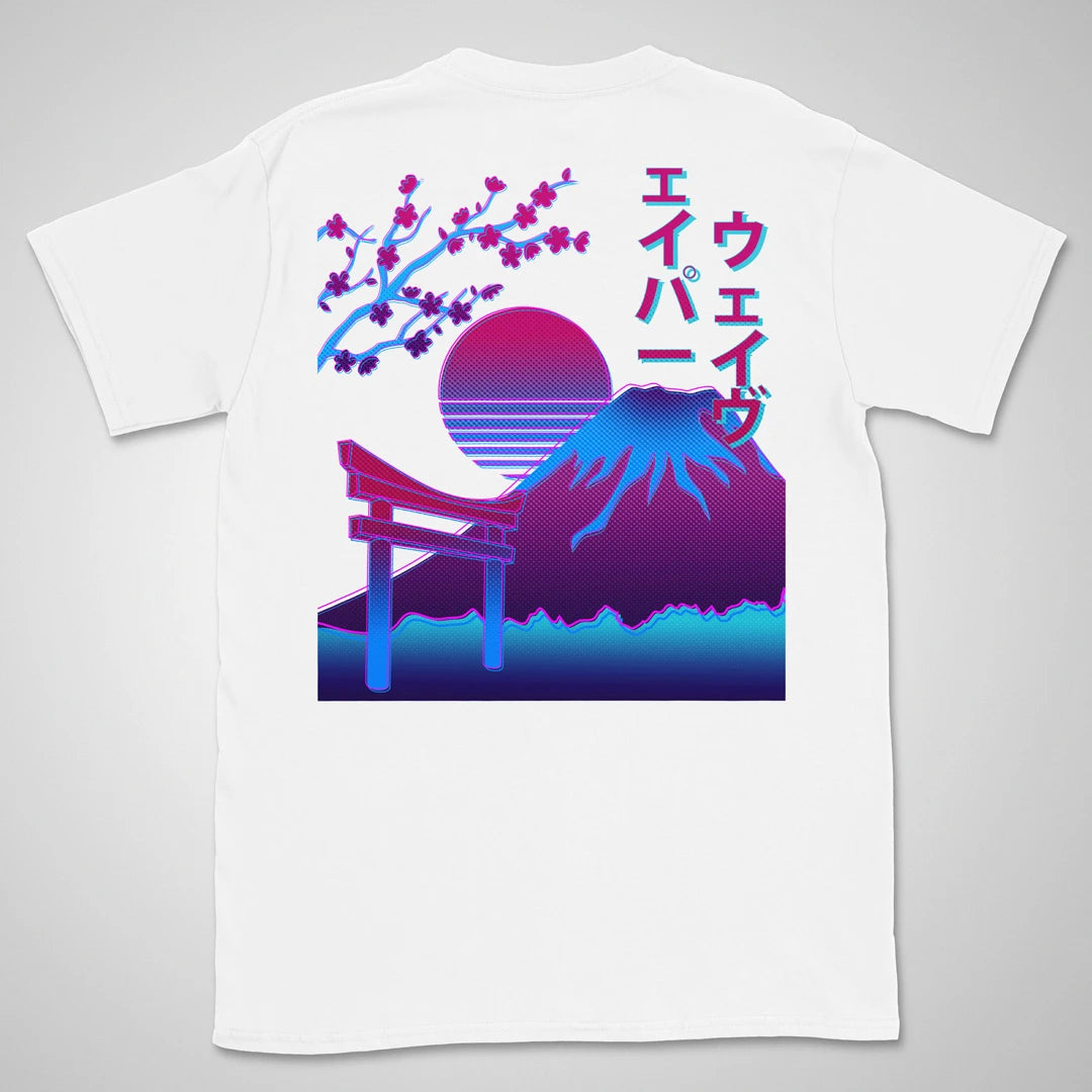 Mt. Vapor-Fuji Gen1 | back print ❀ T-shirt