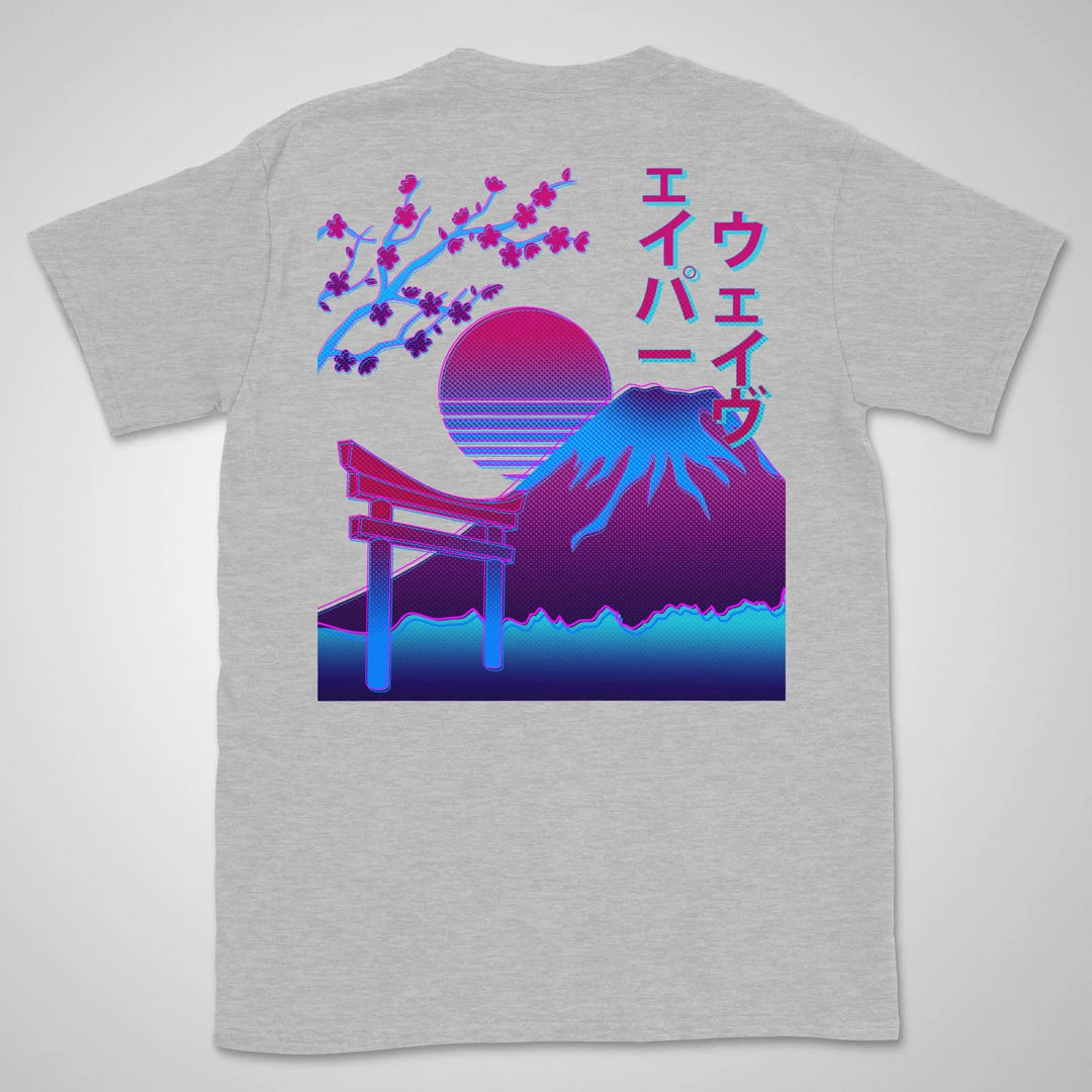 Mt. Vapor-Fuji Gen1 | back print ❀ T-shirt