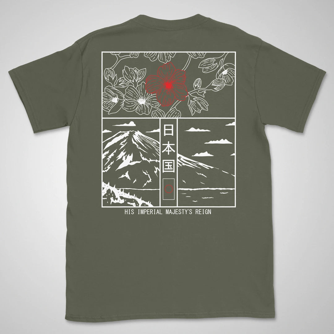 His Imperial Majesty's Reign | back print ❀ T-shirt