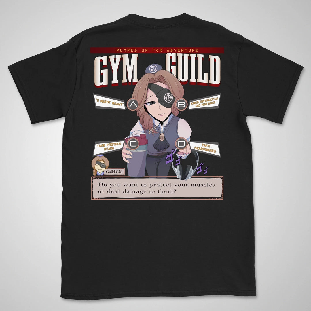 Gym Guild | back print ❀ T-shirt