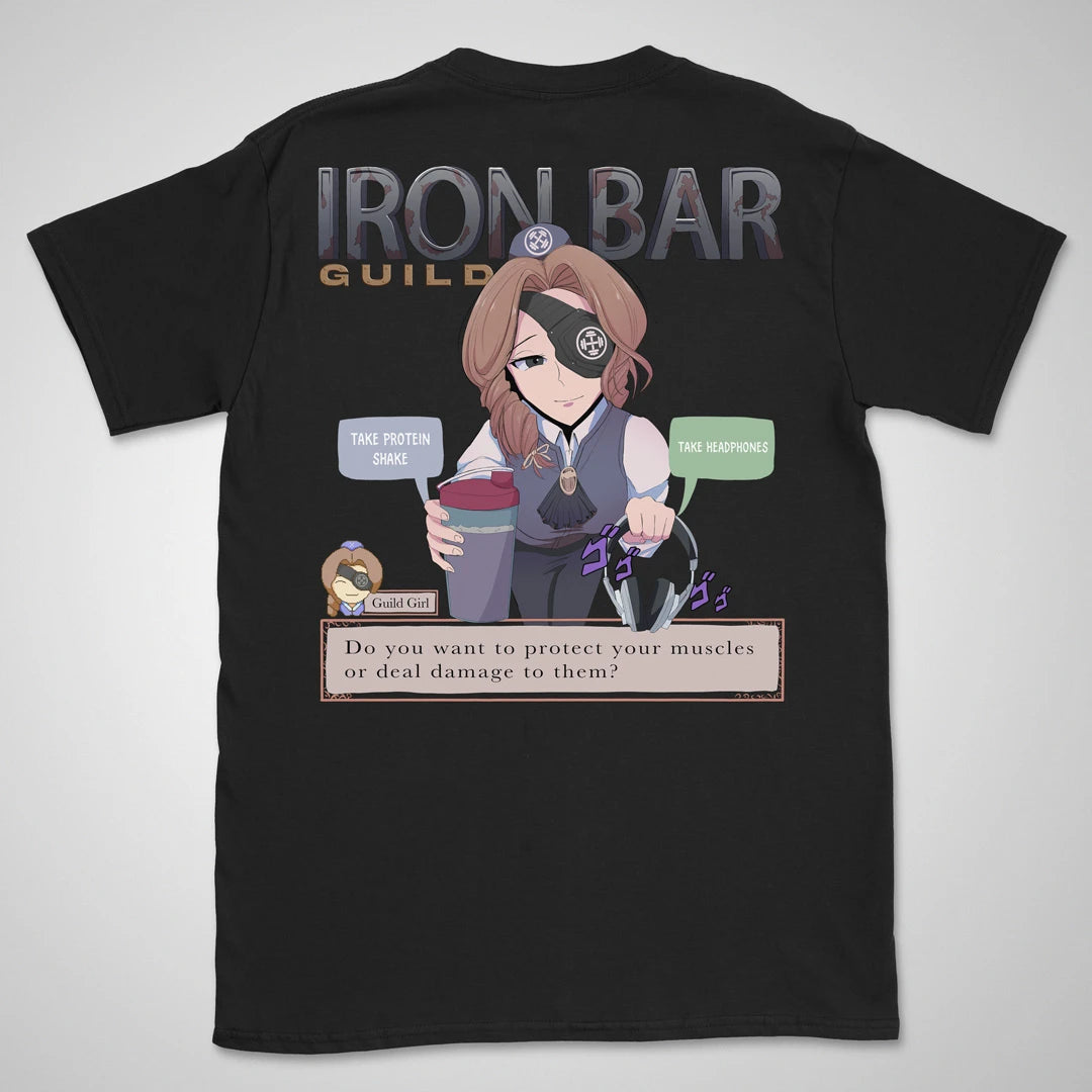 Iron Bar Guild | back print ❀ T-shirt