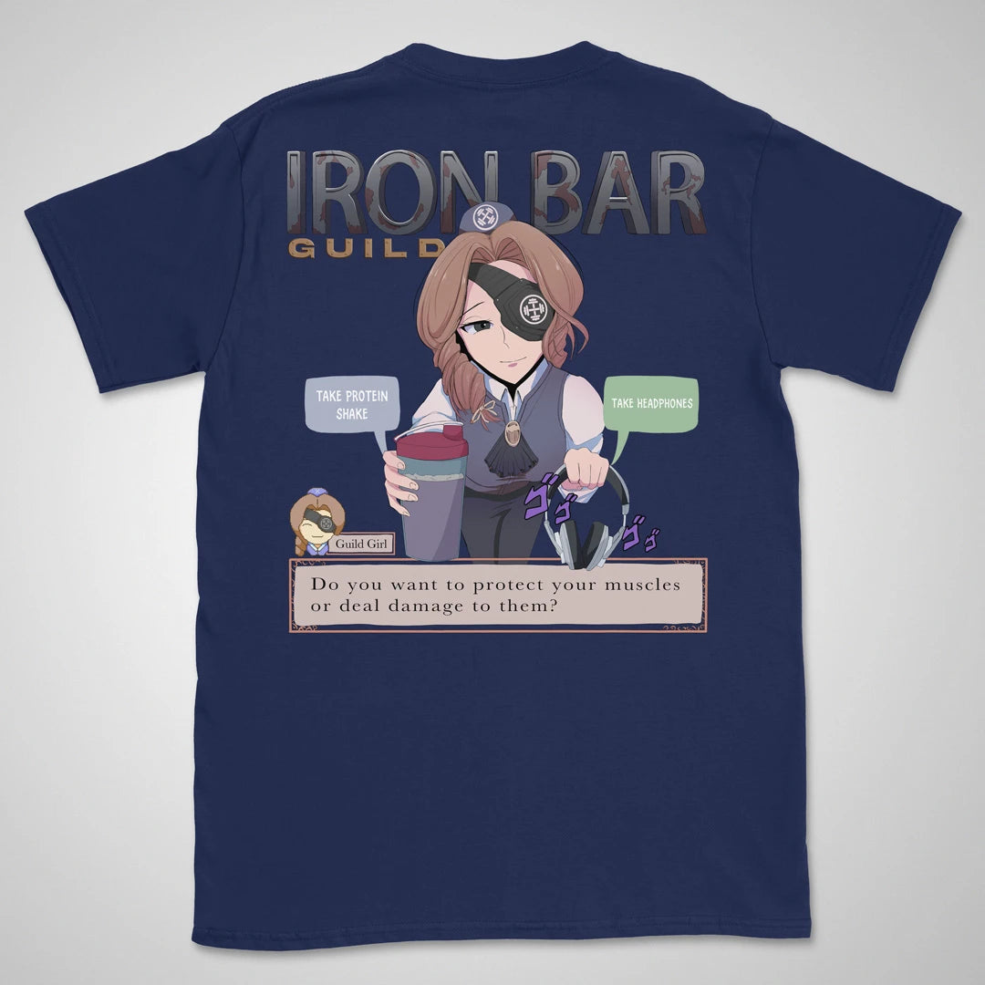 Iron Bar Guild | back print ❀ T-shirt