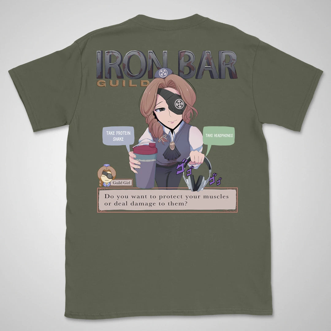 Iron Bar Guild | back print ❀ T-shirt