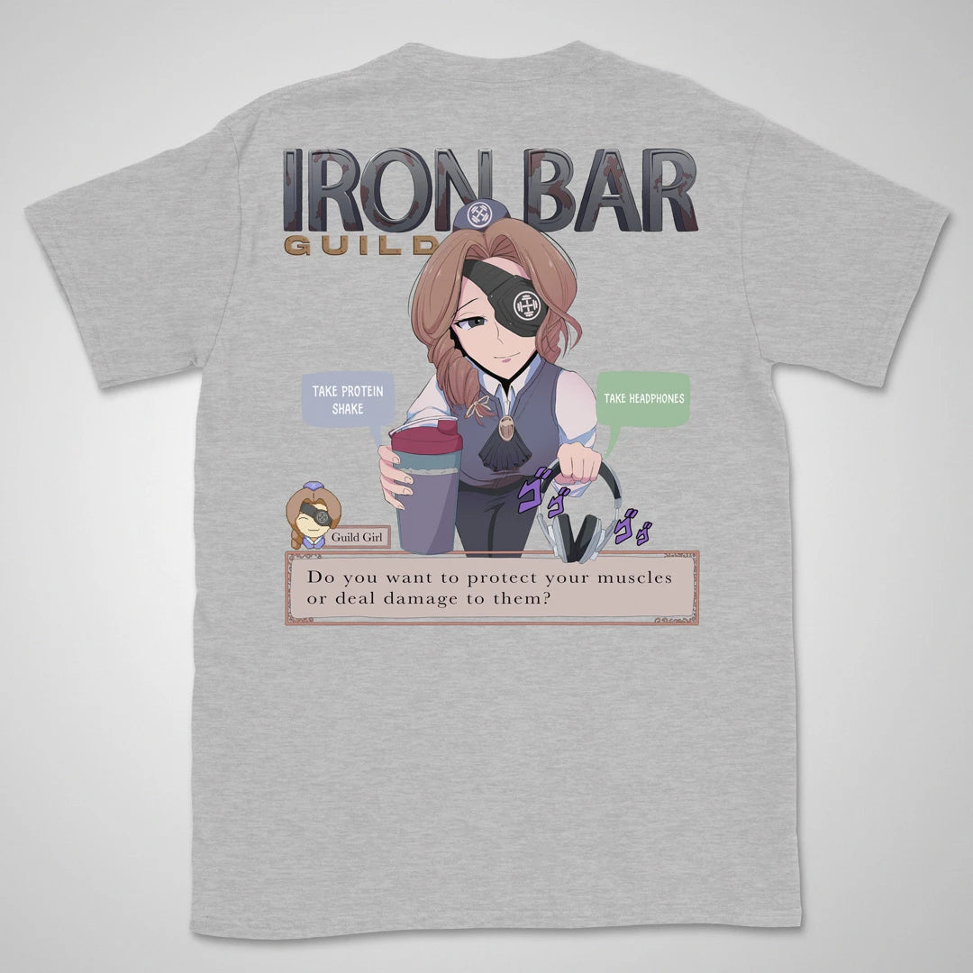Iron Bar Guild | back print ❀ T-shirt