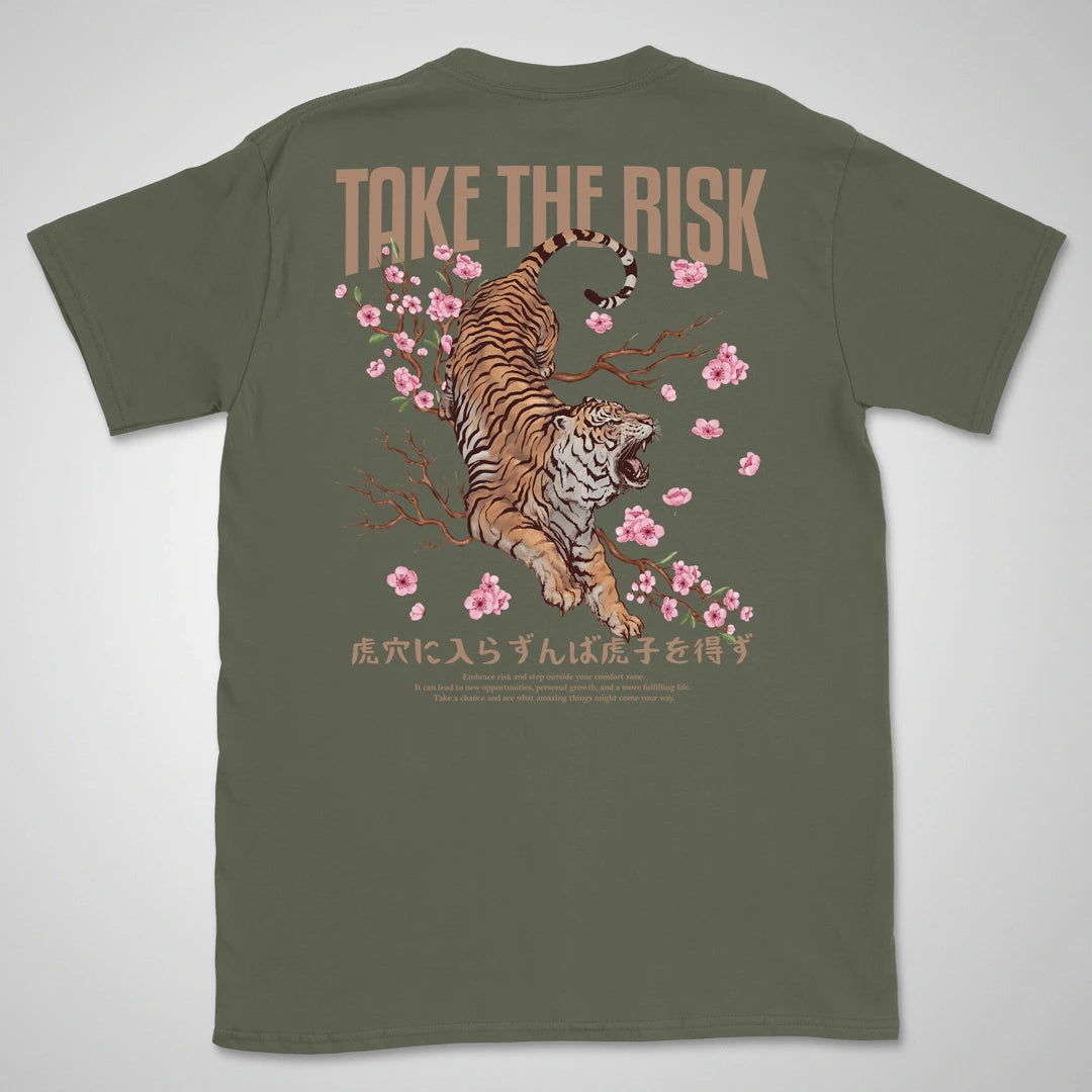 Tiger's Den | back print ❀ T-shirt