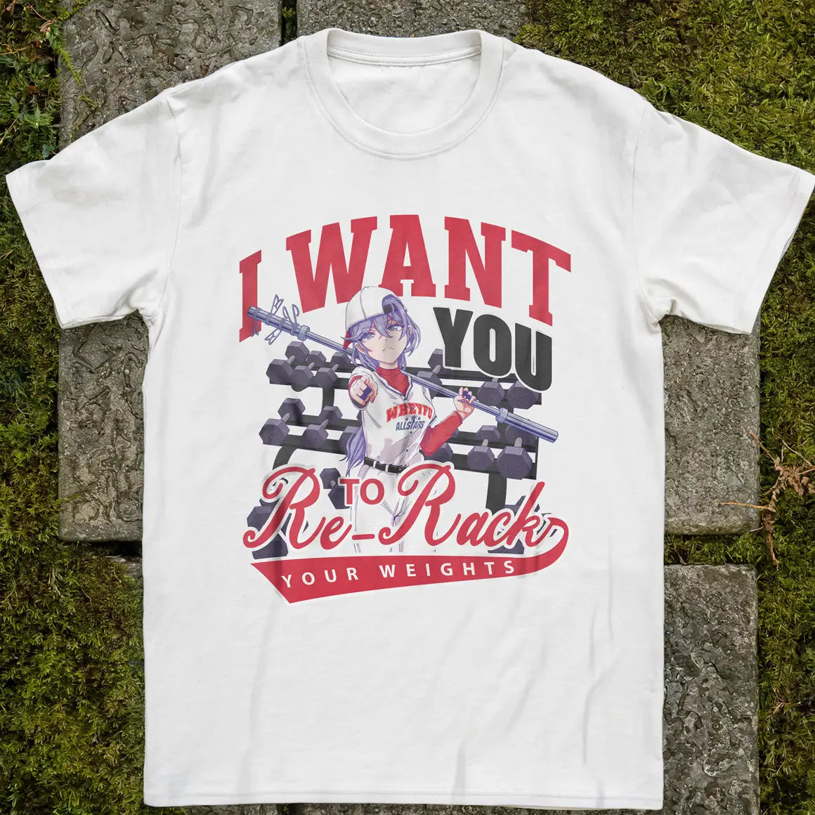 Re-Rack Your Weights ❀ T-shirt