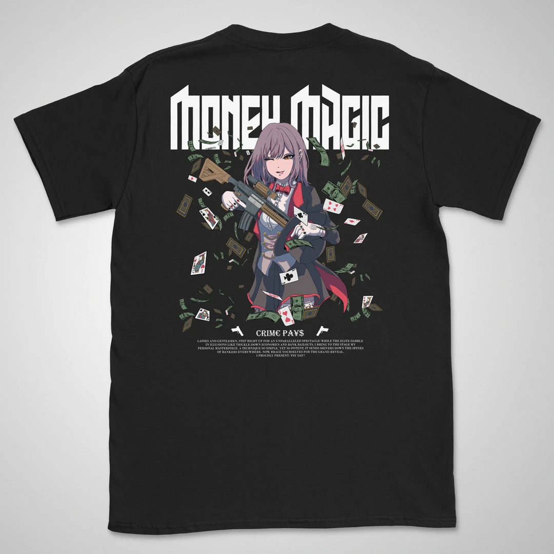 Mahou Shoujo Money Magic Gen2 | back print ❀ T-shirt