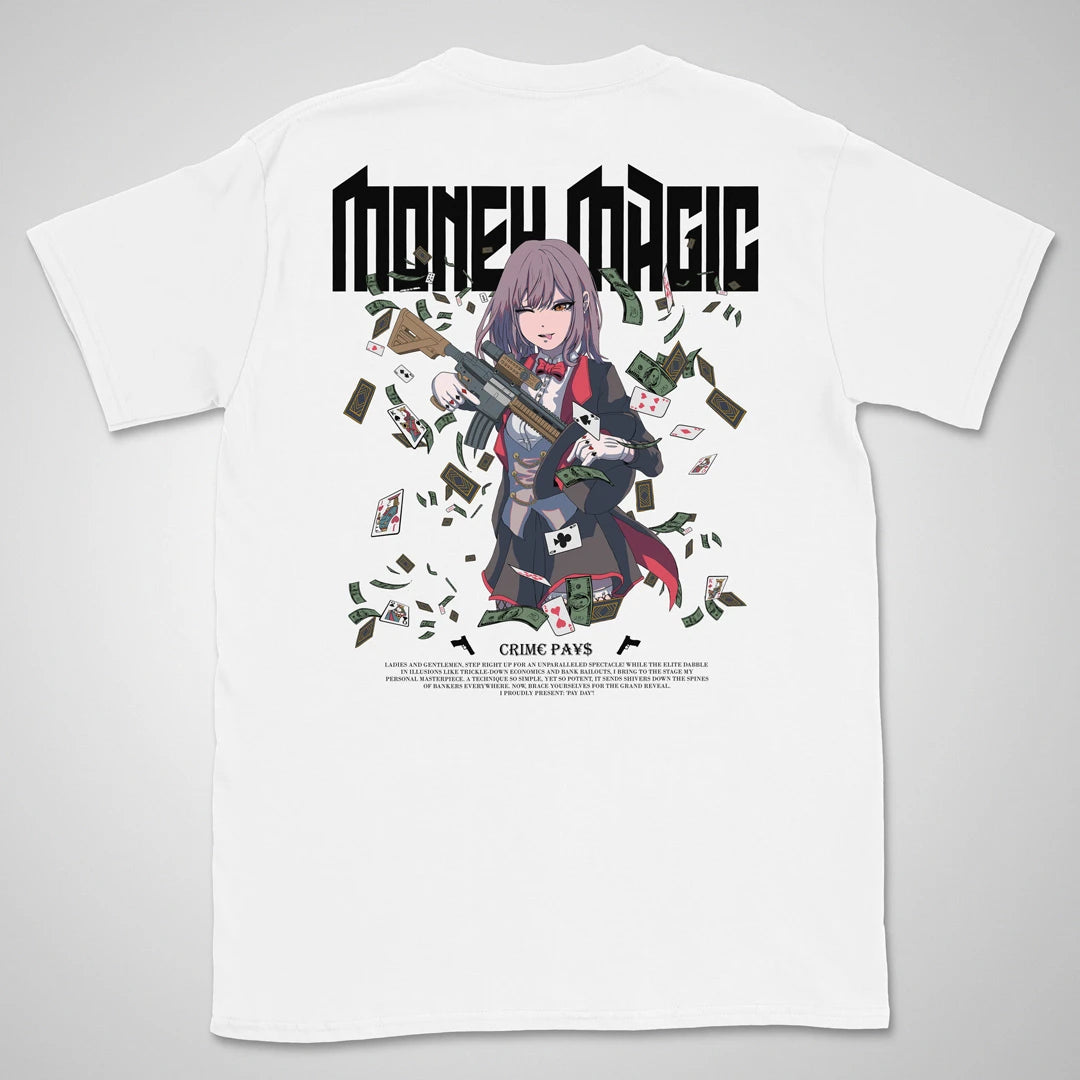 Mahou Shoujo Money Magic Gen2 | back print ❀ T-shirt