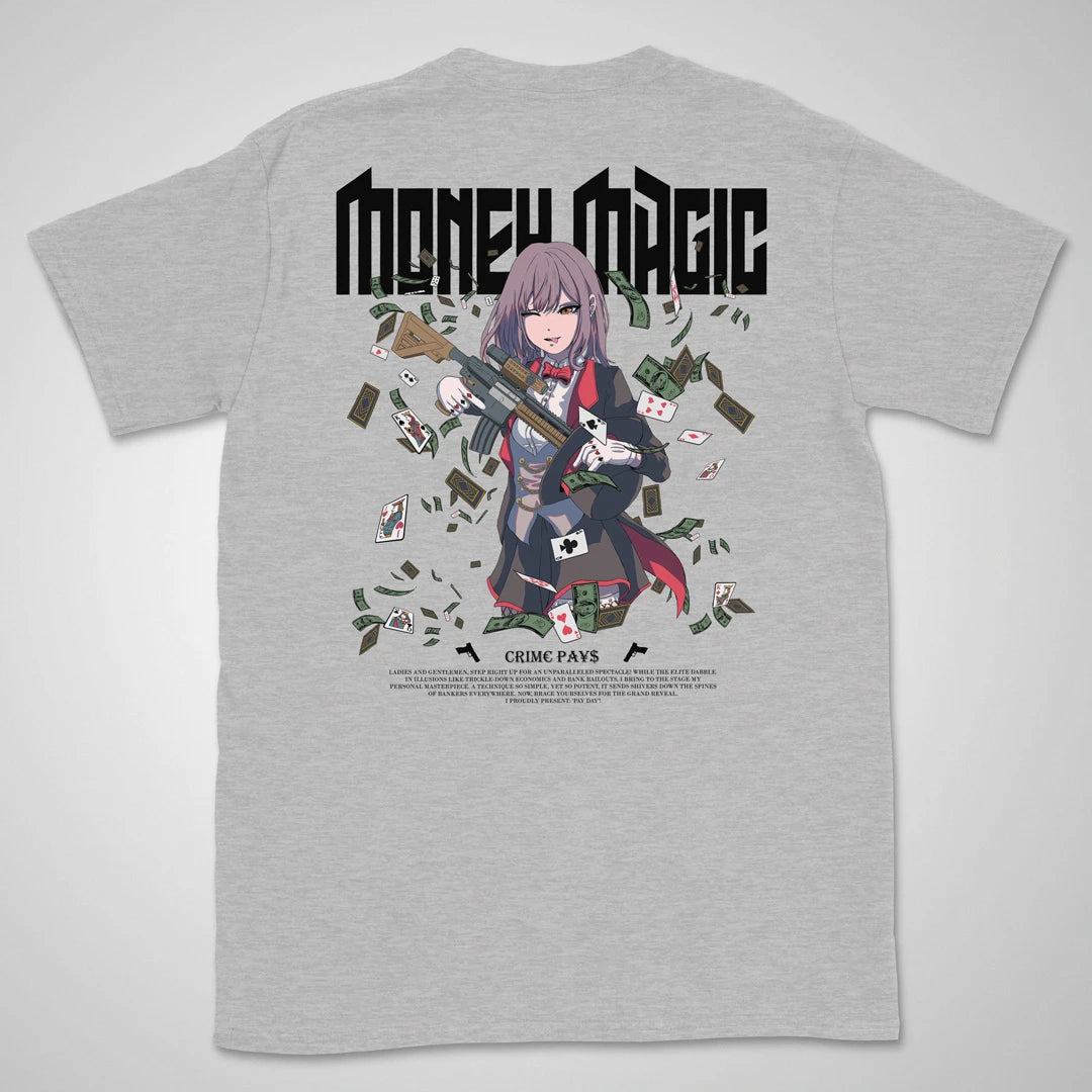Mahou Shoujo Money Magic Gen2 | back print ❀ T-shirt