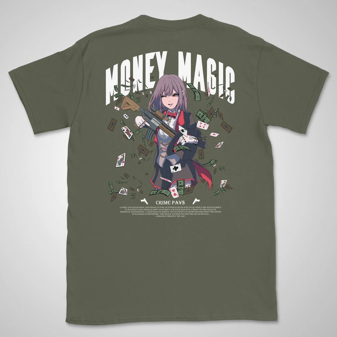 Mahou Shoujo Money Magic Gen3 | back print ❀ T-shirt