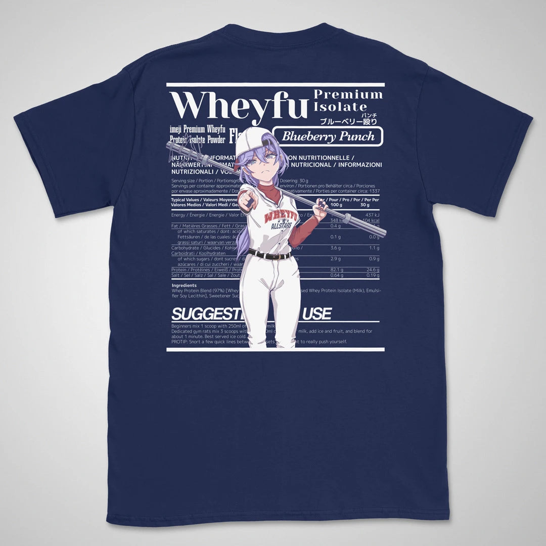 Wheyfu Blueberry Punch | back print ❀ T-shirt