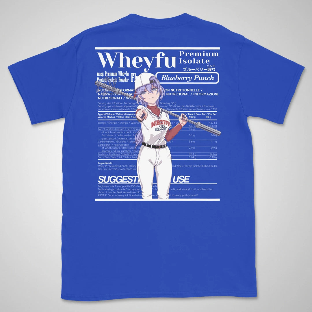 Wheyfu Blueberry Punch | back print ❀ T-shirt