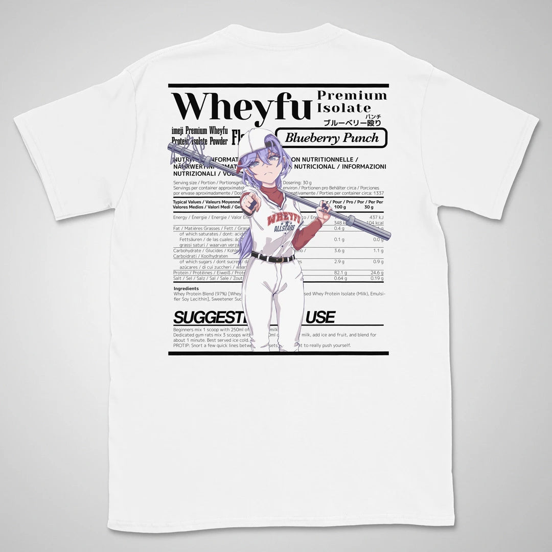 Wheyfu Blueberry Punch | back print ❀ T-shirt