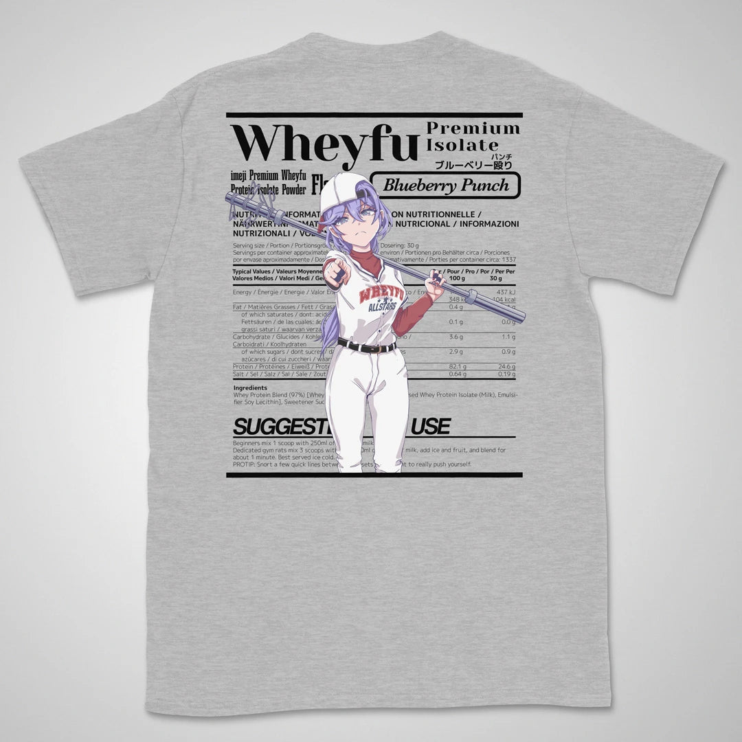 Wheyfu Blueberry Punch | back print ❀ T-shirt