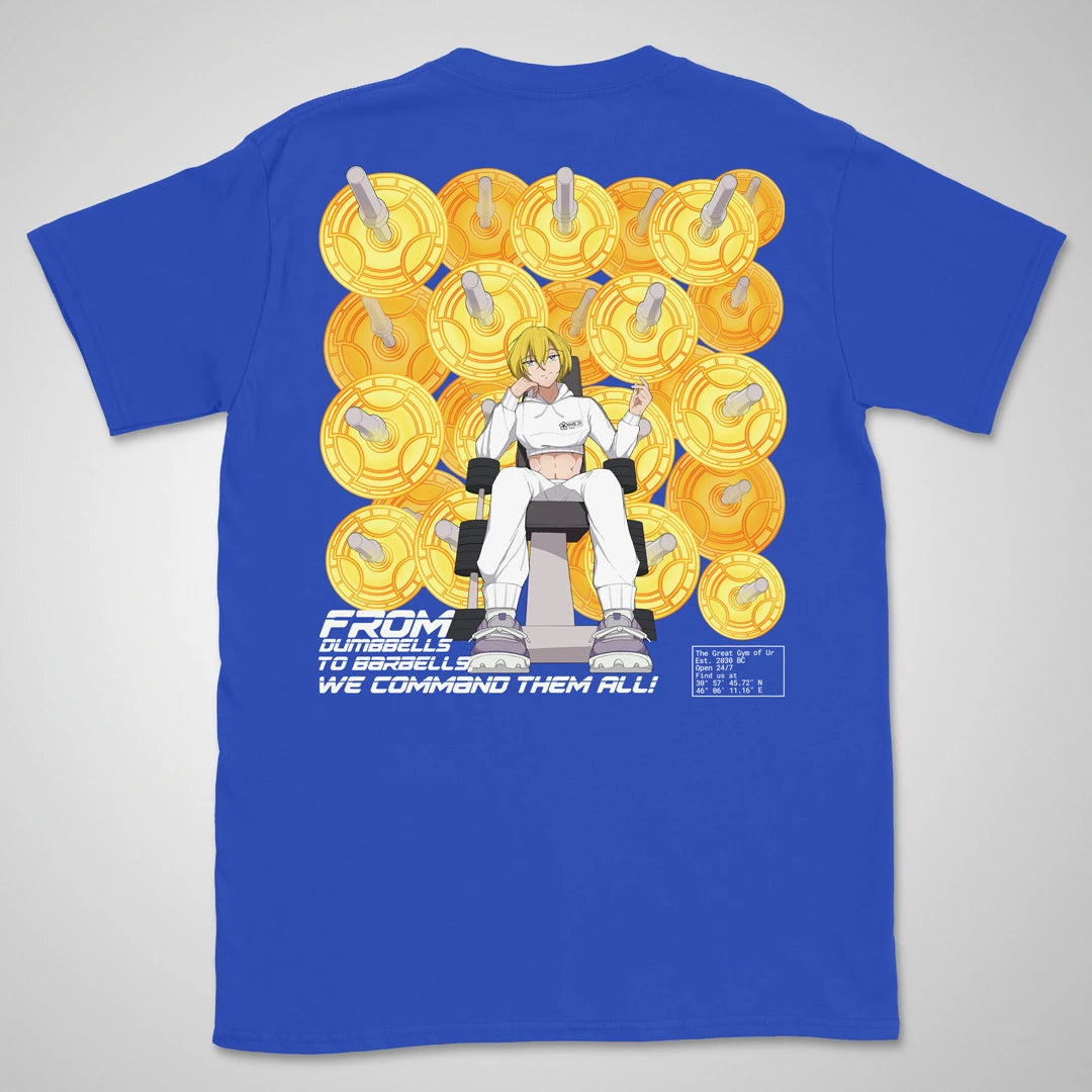 Ur Gym Noble Phantasm Gen2 | back print ❀ T-shirt