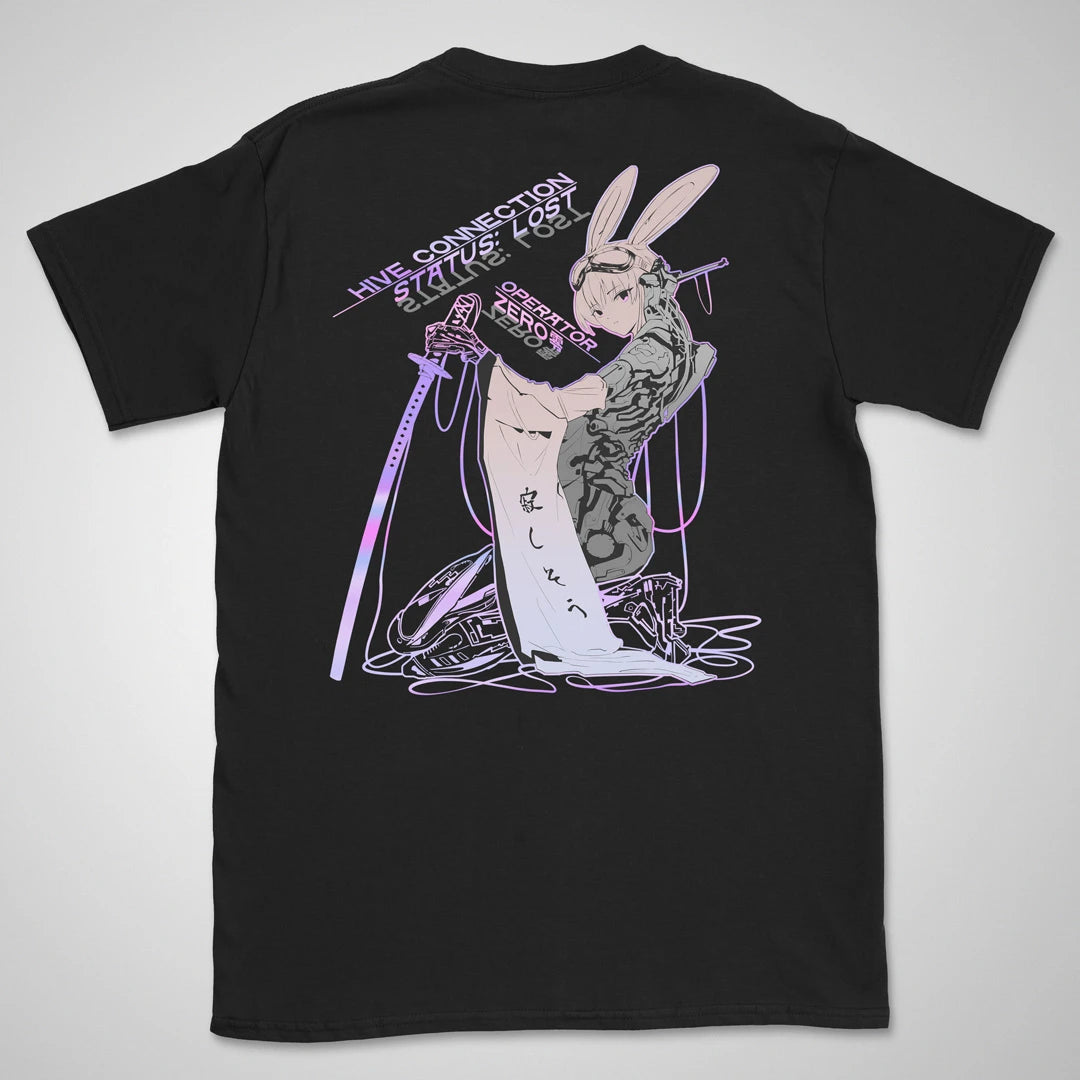 Operator Zero 零 Amethyst | back print ❀ T-shirt