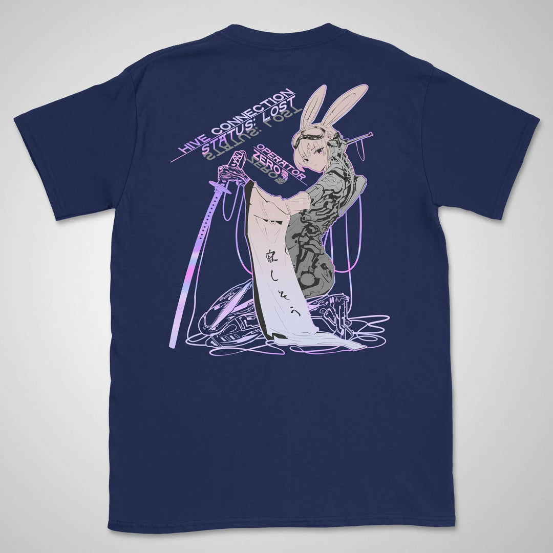 Operator Zero 零 Amethyst | back print ❀ T-shirt