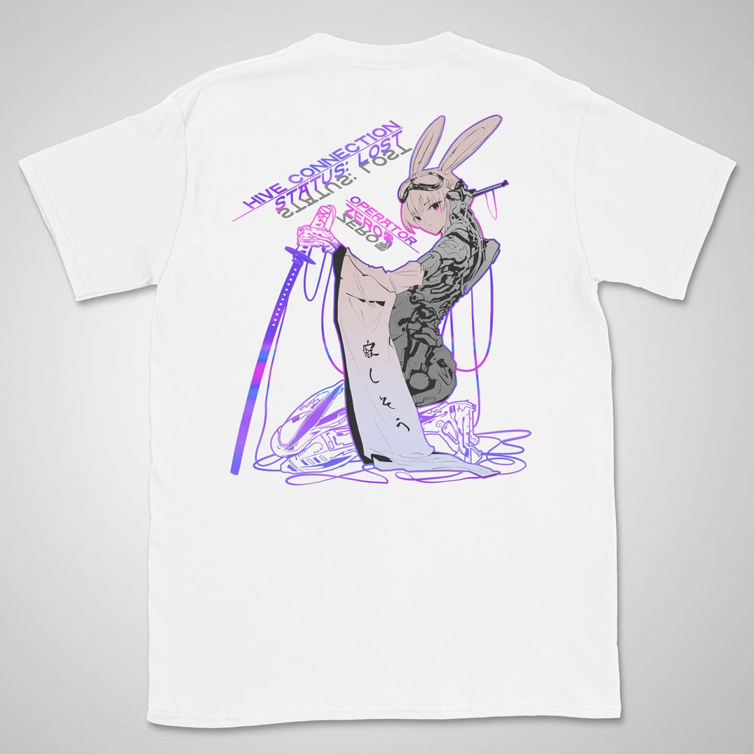 Operator Zero 零 Amethyst | back print ❀ T-shirt