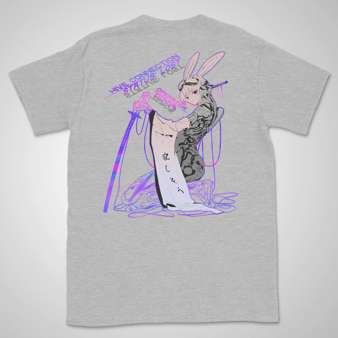 Operator Zero 零 Amethyst | back print ❀ T-shirt