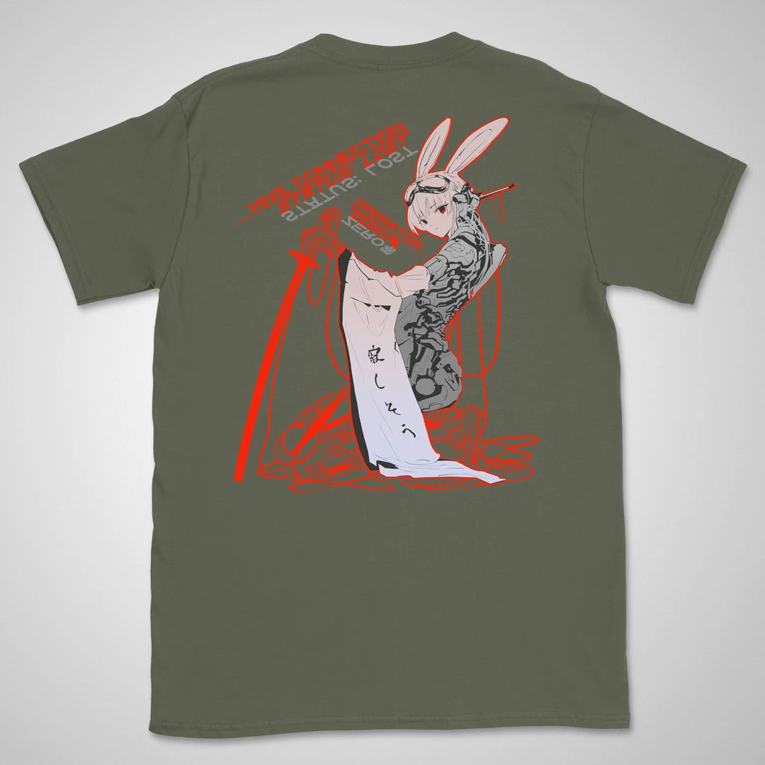 Operator Zero 零 Ruby | back print ❀ T-shirt