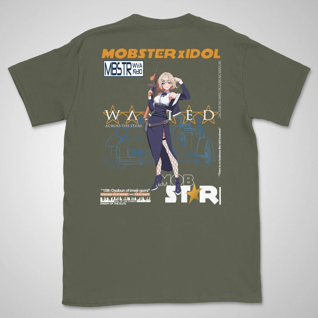 MOB ★ STAR Gen1 | back print ❀ T-shirt