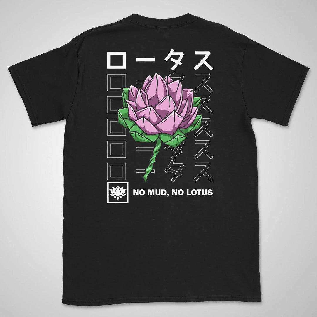 Nelumbo | back print ❀ T-shirt