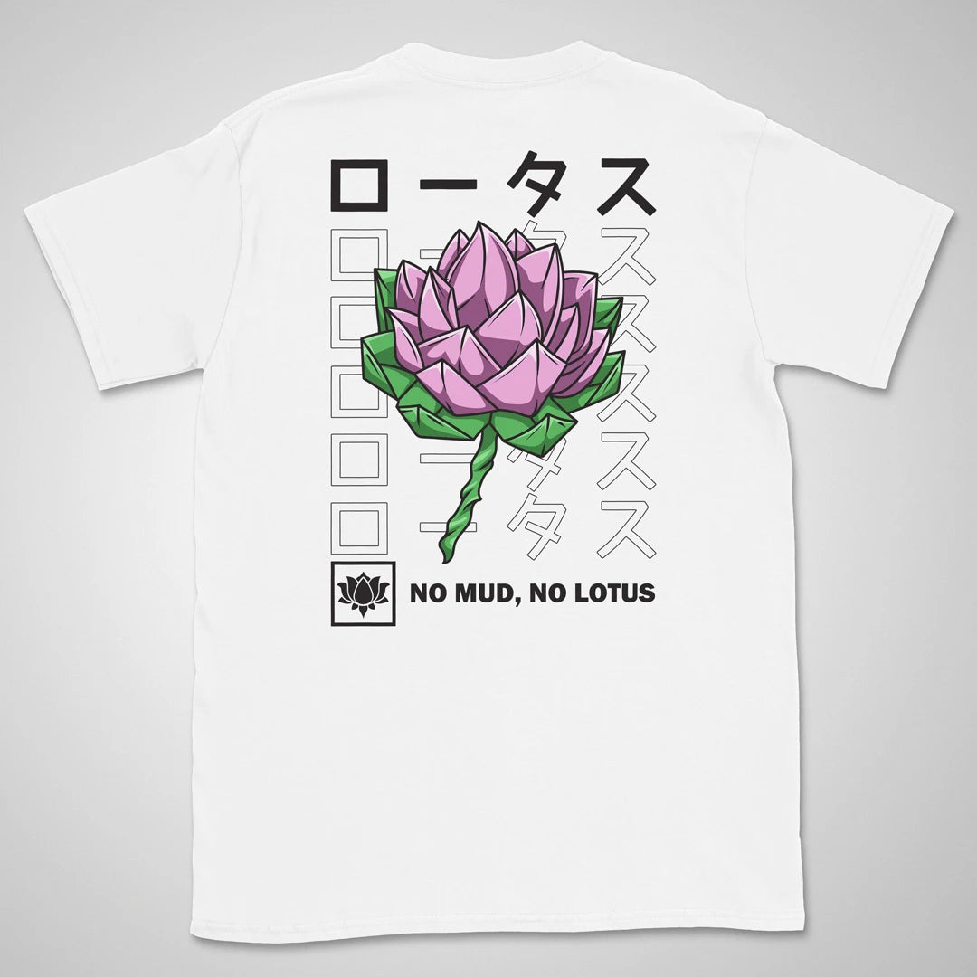 Nelumbo | back print ❀ T-shirt