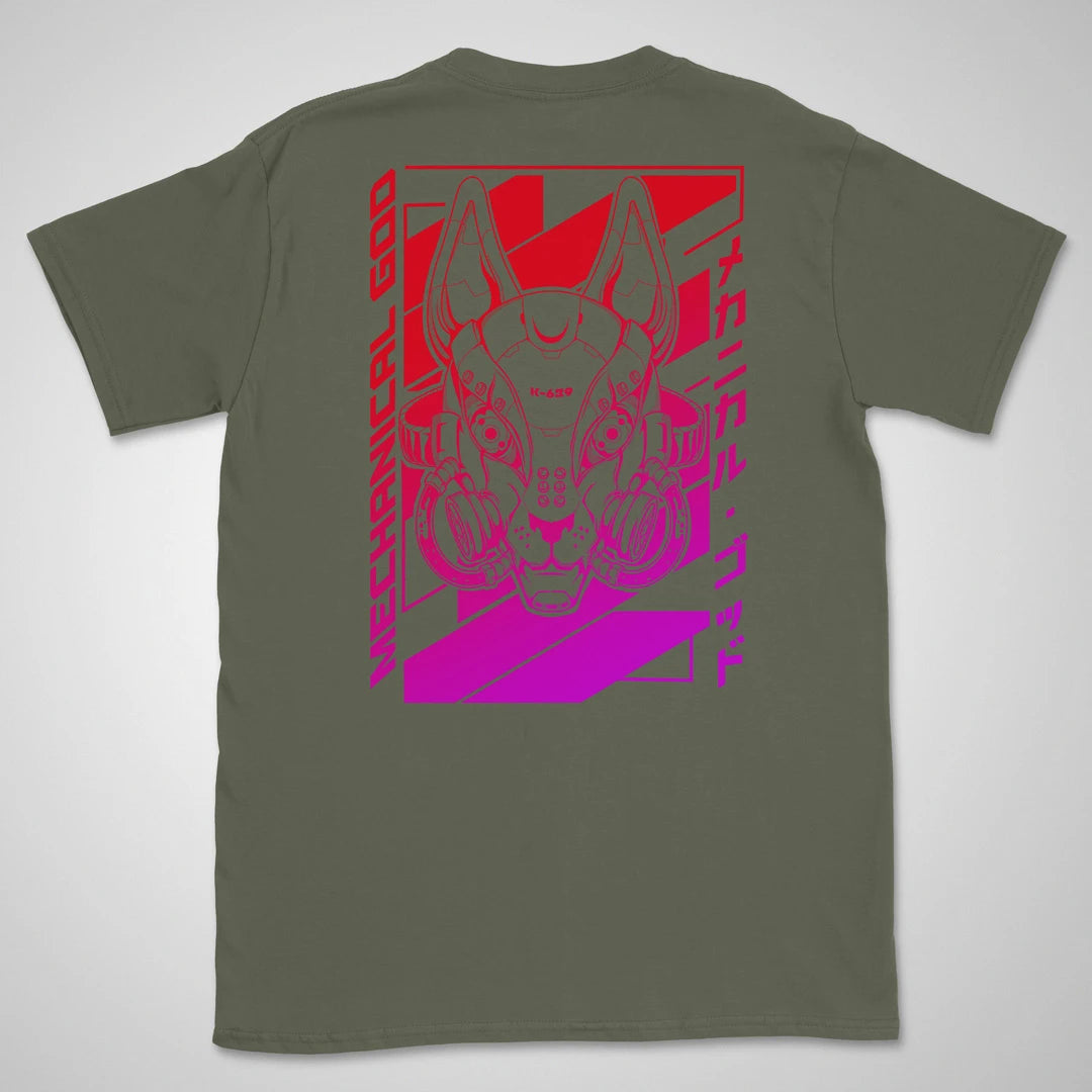 Mechanical God | back print ❀ T-shirt