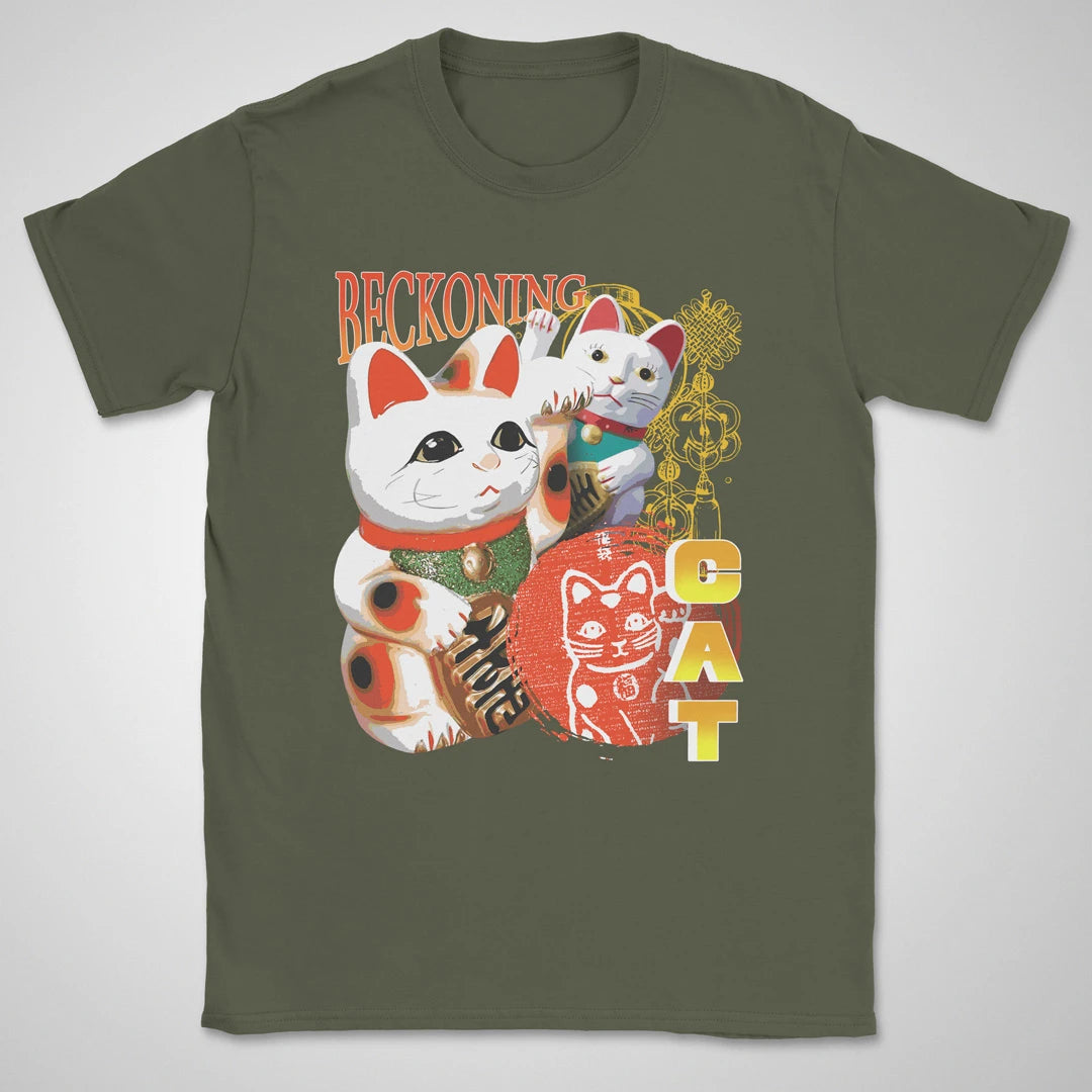 Bootleg Beckoning Cat ❀ T-shirt