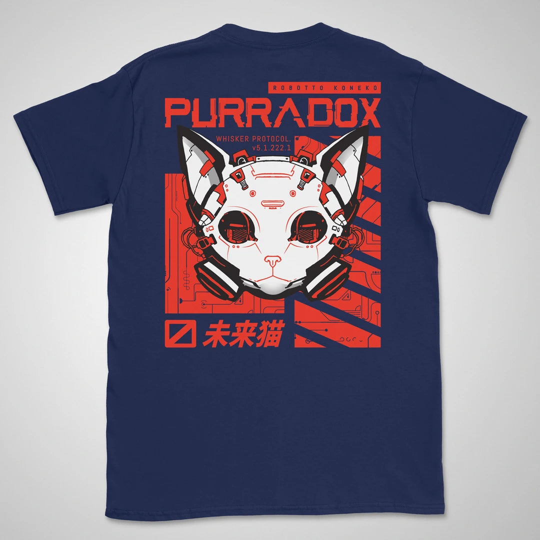 Purradox | back print ❀ T-shirt