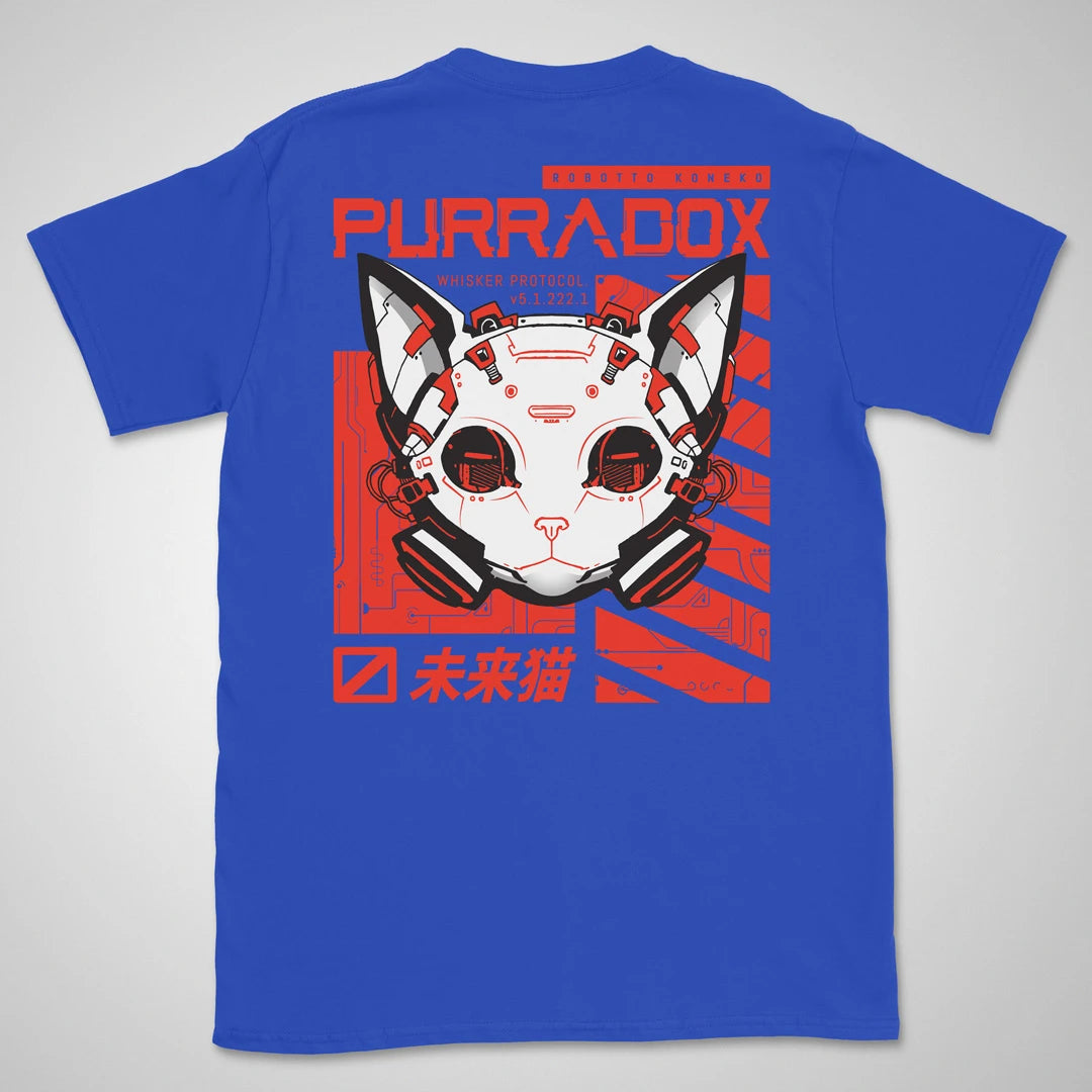 Purradox | back print ❀ T-shirt