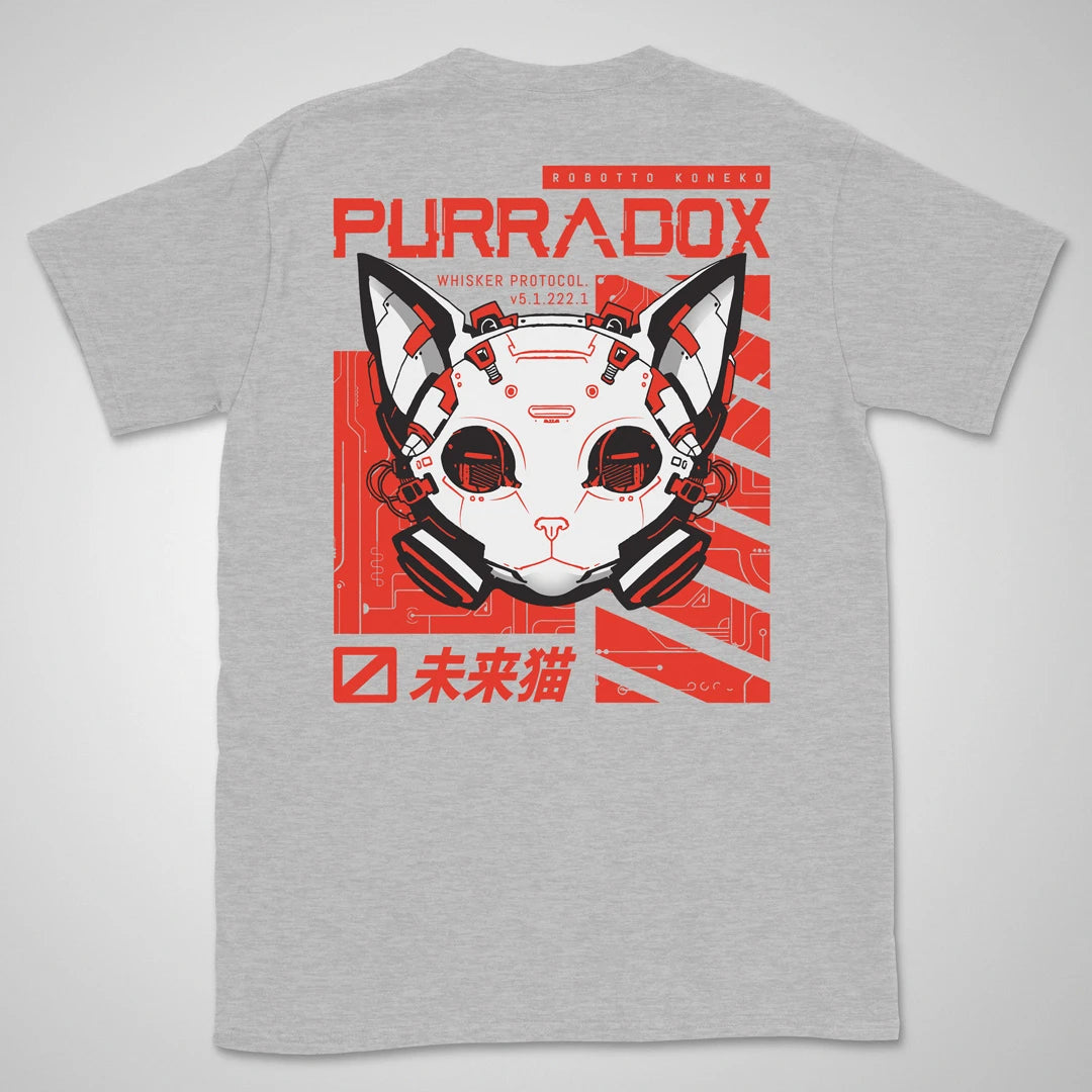 Purradox | back print ❀ T-shirt