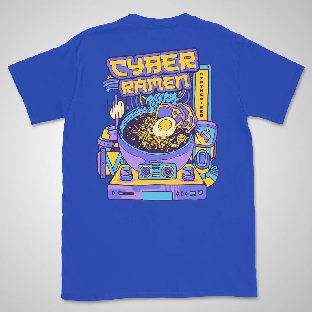 Cyber Ramen | back print ❀ T-shirt