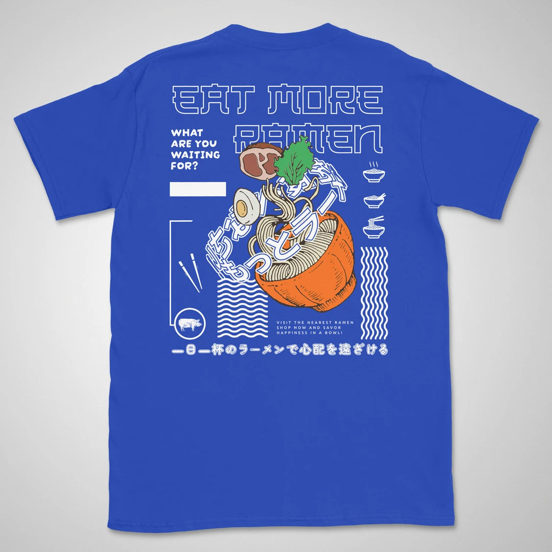 Eat More Ramen Gen2 | back print ❀ T-shirt