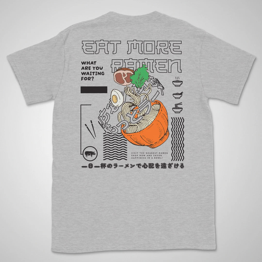 Eat More Ramen Gen2 | back print ❀ T-shirt