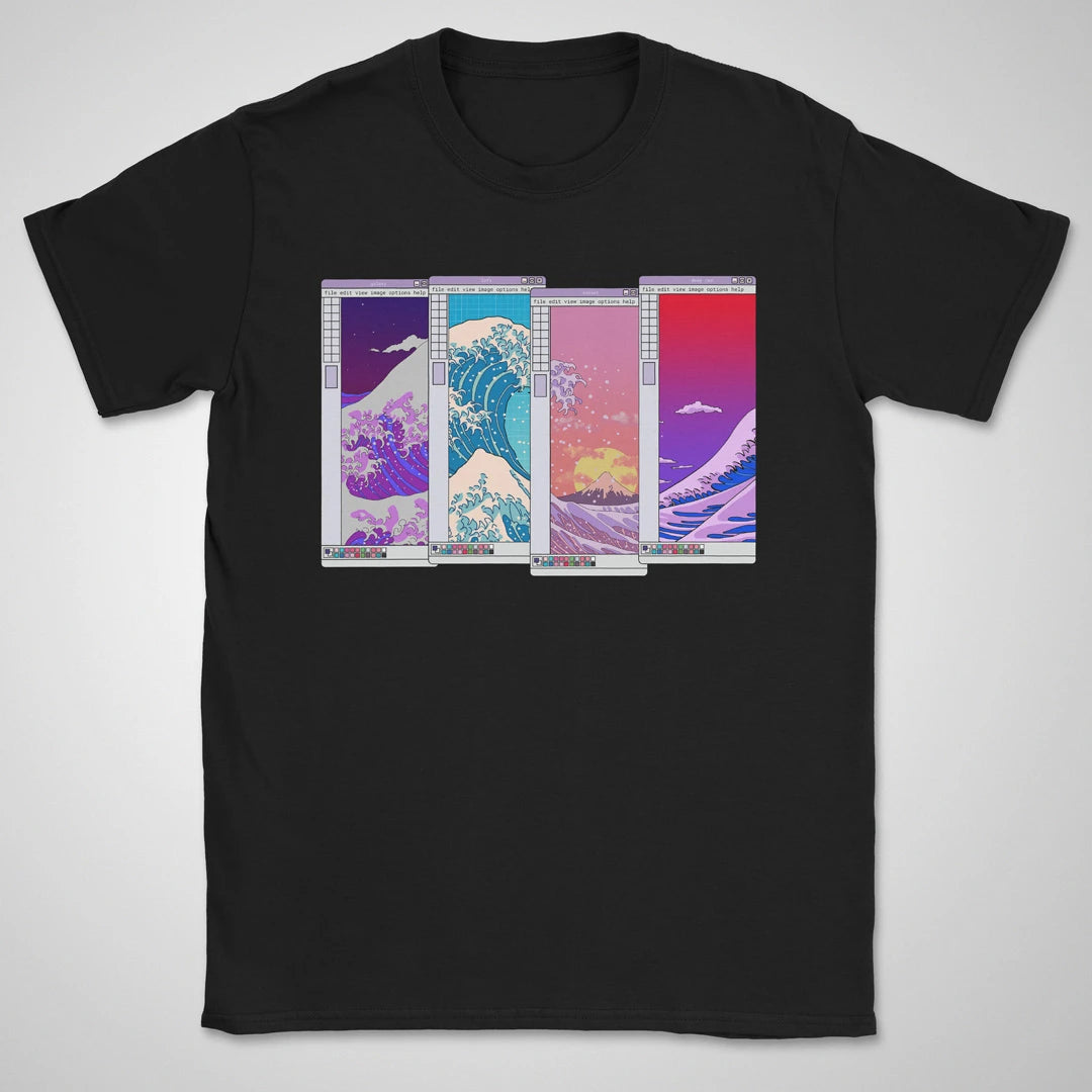 Great Wave Off LoFi ❀ T-shirt