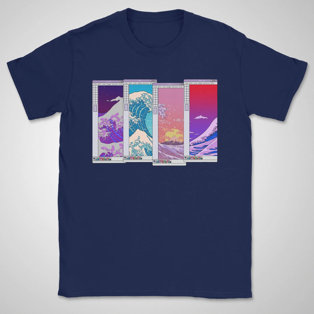 Great Wave Off LoFi ❀ T-shirt