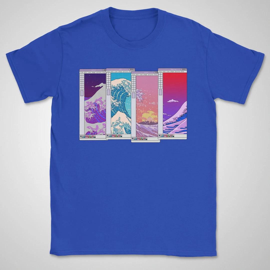 Great Wave Off LoFi ❀ T-shirt