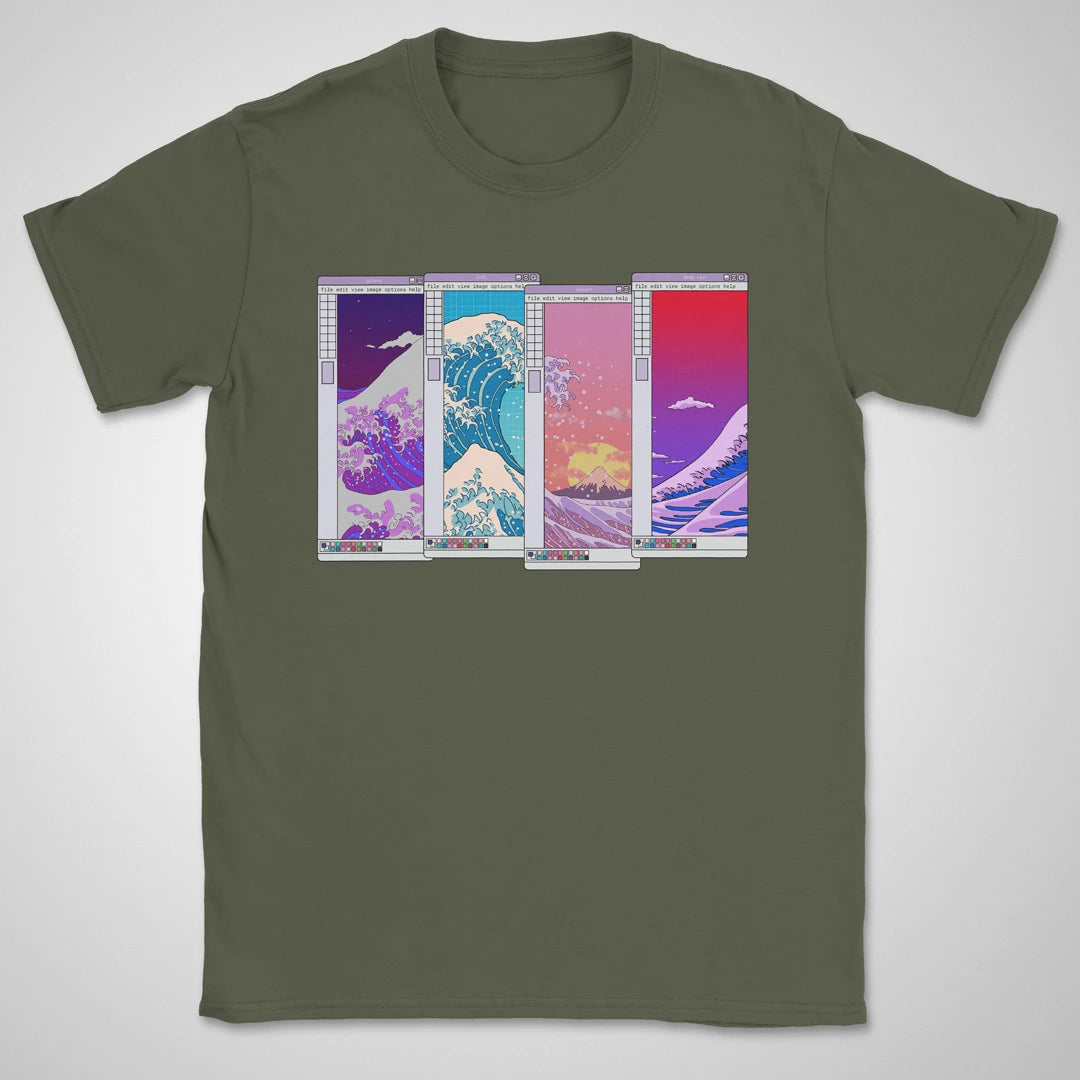 Great Wave Off LoFi ❀ T-shirt
