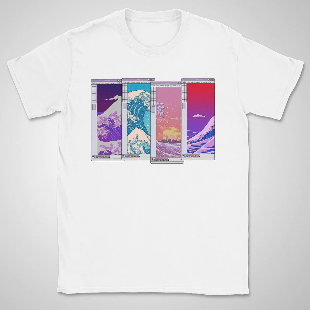 Great Wave Off LoFi ❀ T-shirt