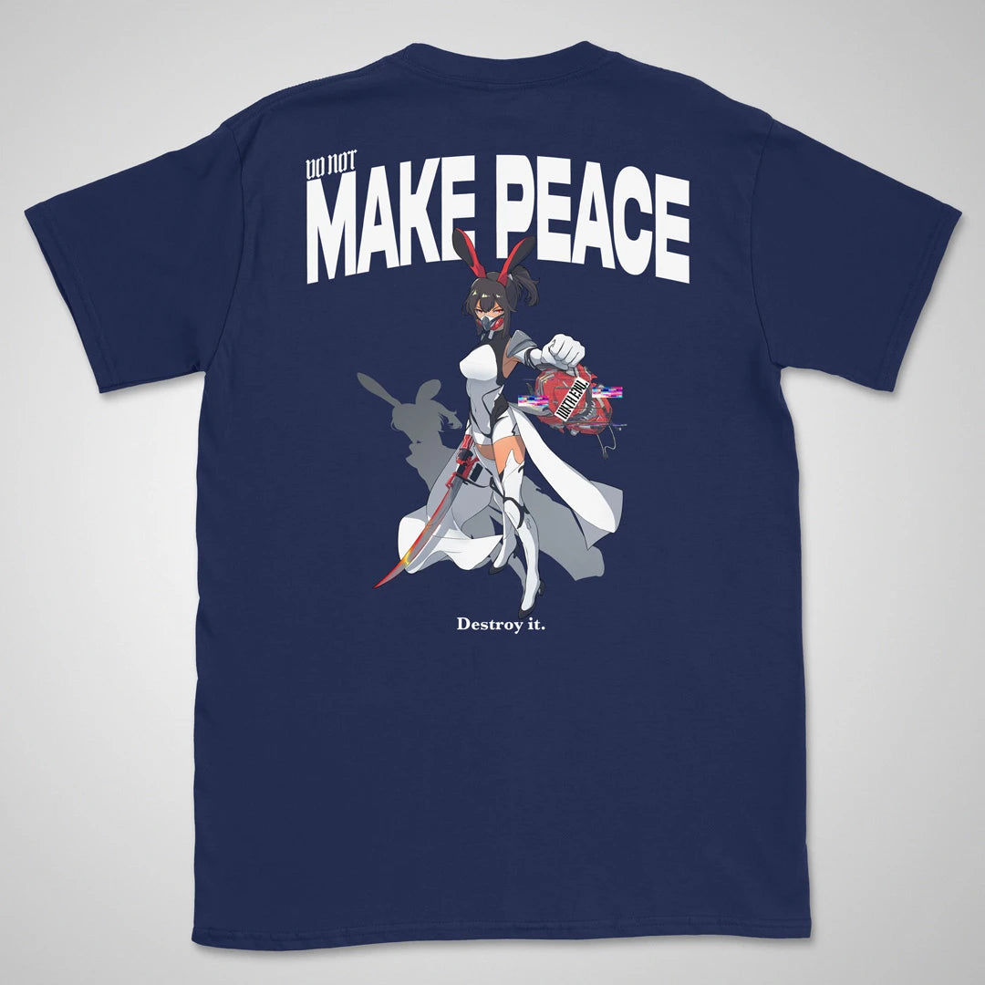 Do Not Make Peace With Evil Gen2 | back print ❀ T-shirt