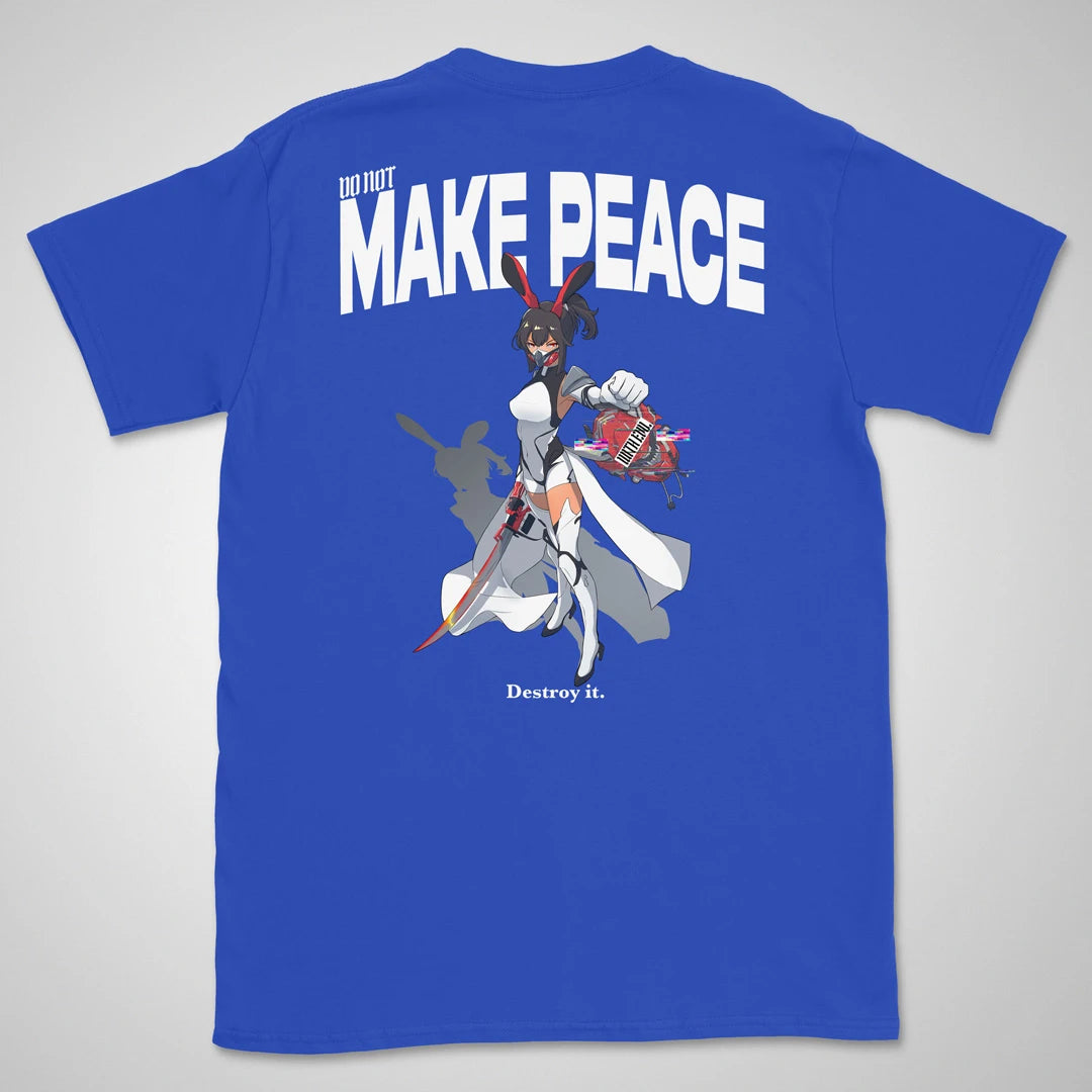 Do Not Make Peace With Evil Gen2 | back print ❀ T-shirt