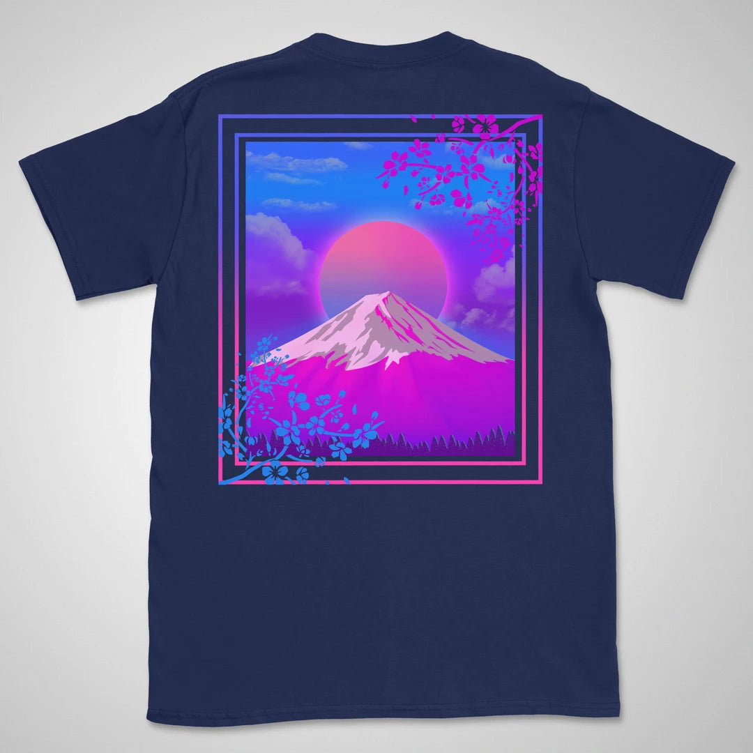 Mt. Vapor-Fuji Gen2 | back print ❀ T-shirt