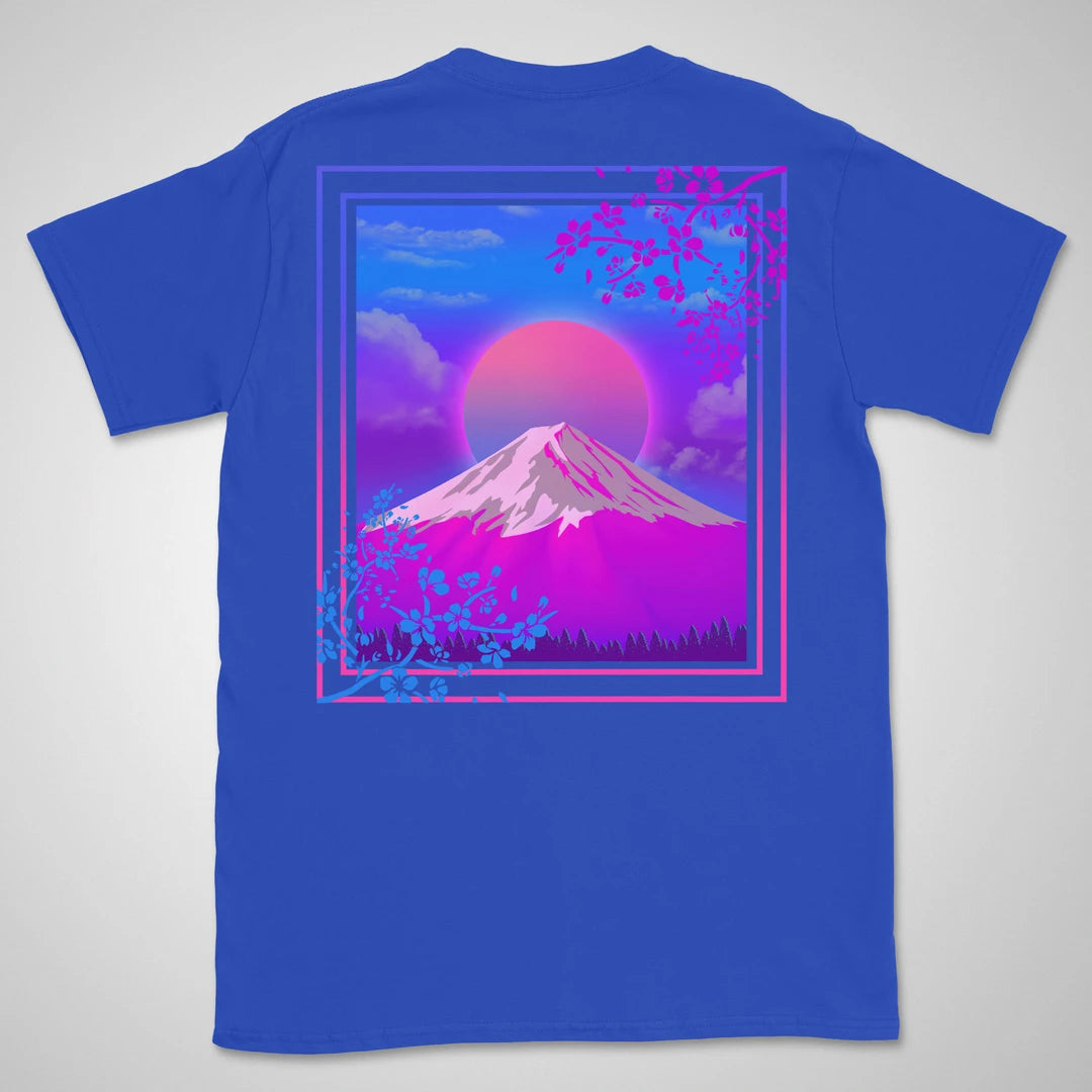 Mt. Vapor-Fuji Gen2 | back print ❀ T-shirt