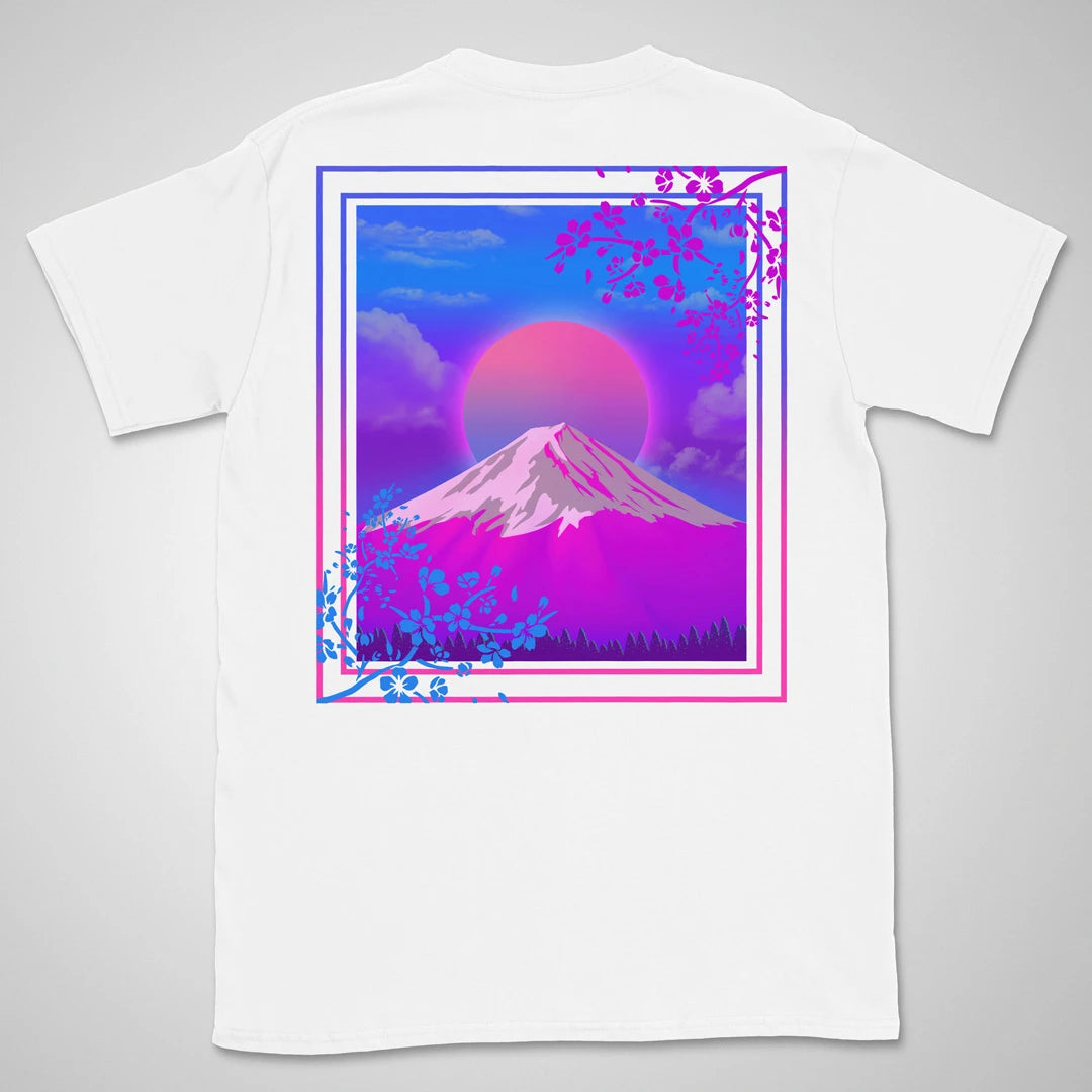 Mt. Vapor-Fuji Gen2 | back print ❀ T-shirt