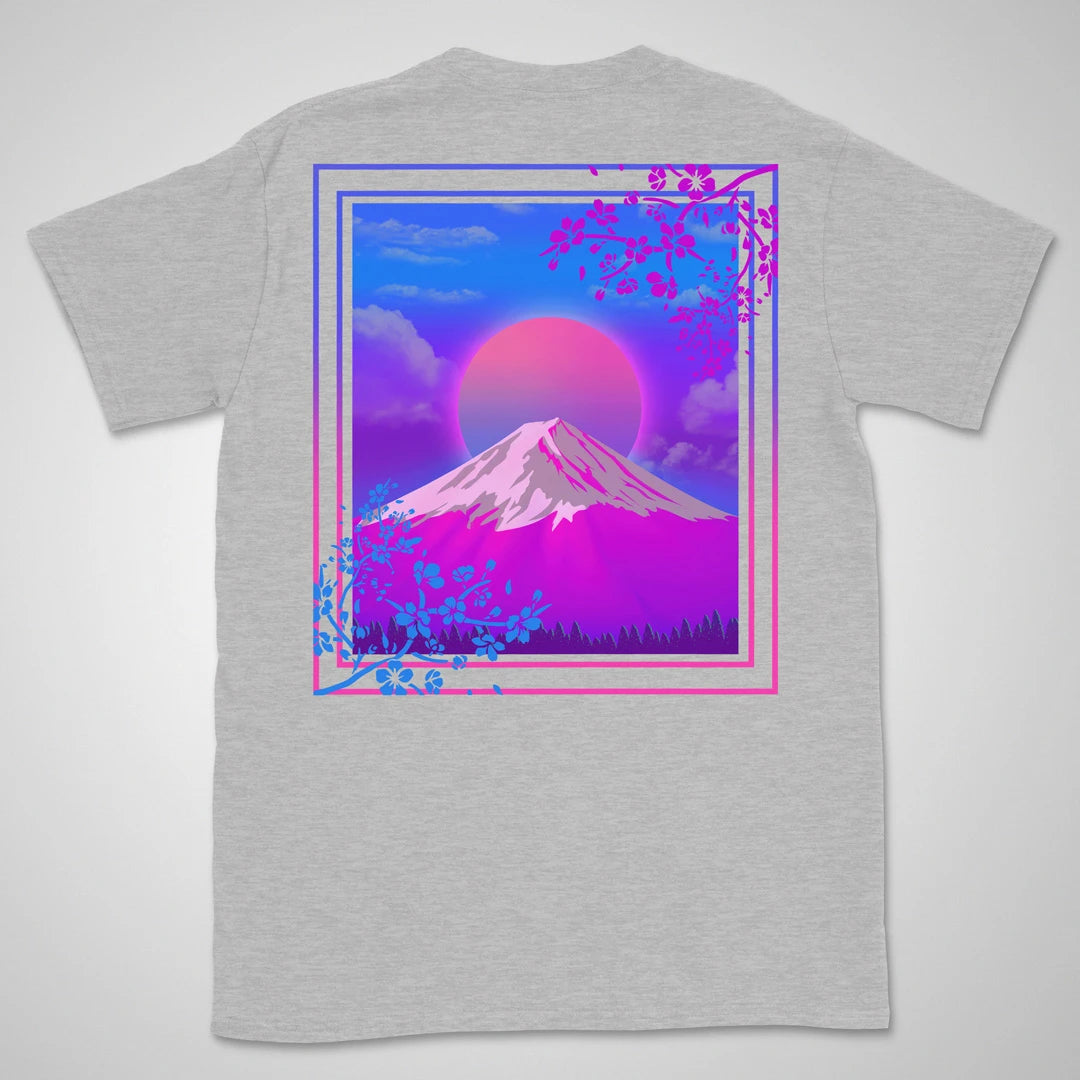 Mt. Vapor-Fuji Gen2 | back print ❀ T-shirt