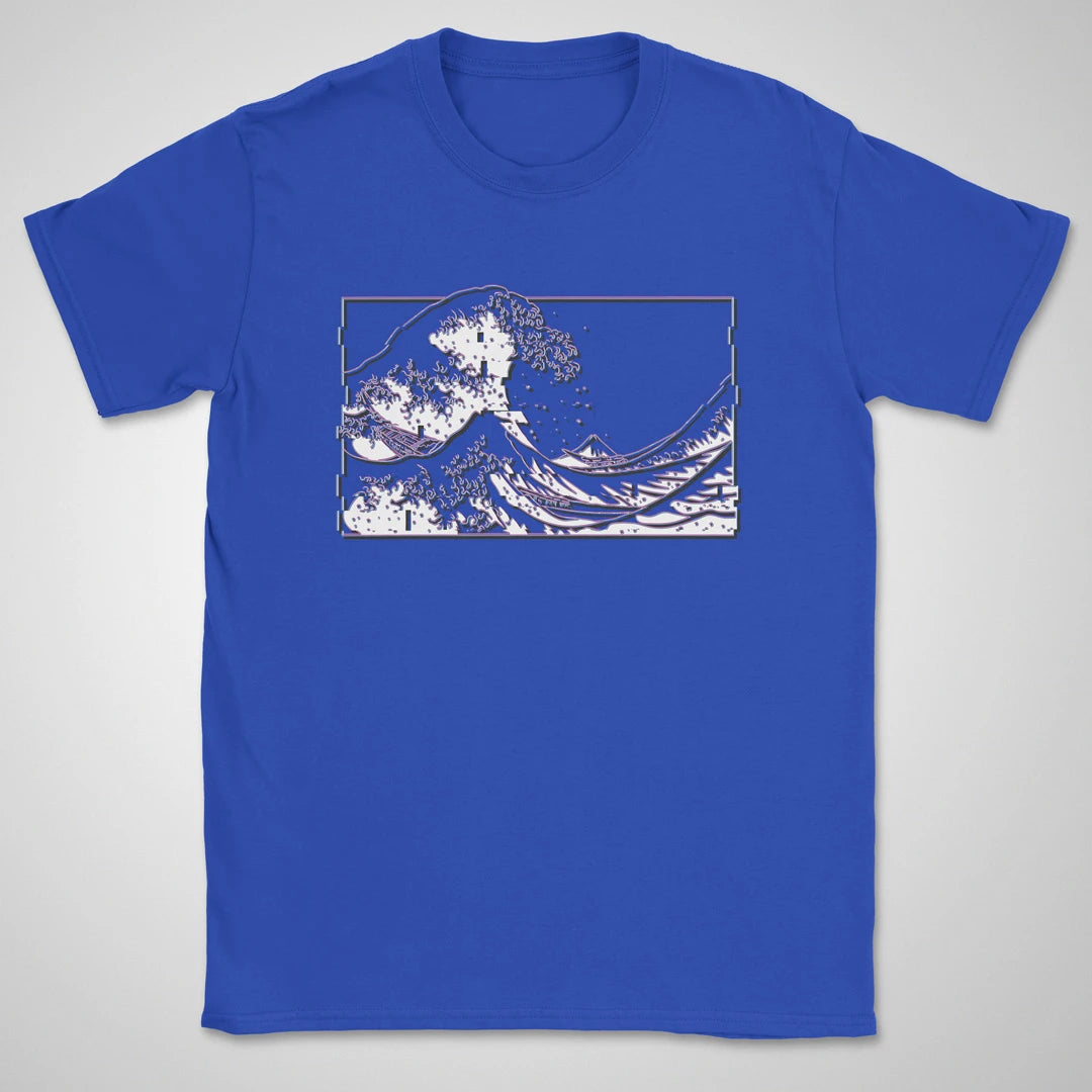 Great Wave Off Glitch ❀ T-shirt